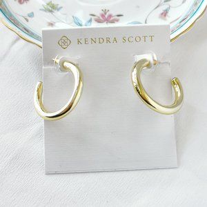 Kendra Scott. Colette Gold Hoop Earrings